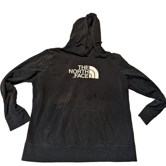 🛍️THE NORTH FACE BLACK HOODIE - Picture 1 of 2